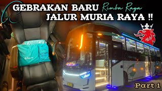 Cobain Bus Pendatang Baru Di Muria Raya‼️Po. Rimba Raya Putra Jepara - Jakarta🔥 Part 1.