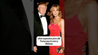 What expensive price did trump pay to marry melanin #celebrities #hollywood