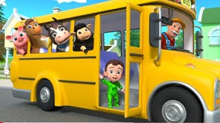Wheel on the Bus / Cocomelon Nursery rhymes and Kids song new