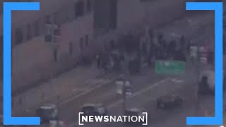 Protesters at LA 'No Kings' threw cement and glass bottles at federal agents | NewsNation Prime
