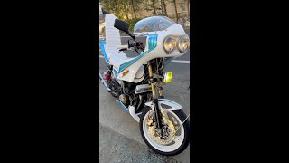 xjr400 冬のエンジン始動 #Shorts