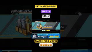 😍ULTIMATE MUMMY SUIT IN 540 UC😍