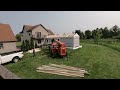 linked living homes granny pod install timelapse