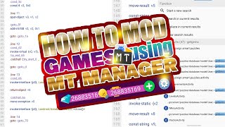 how to mod games using mt manager pro