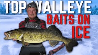 ICE Fishing Walleyes like a PRO - Baits that work!