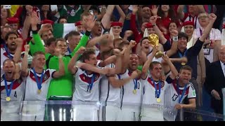Germania 1-0 Argentina premiazione Mondiali Calcio FIFA Brasile 2014 Rai HD Germania 1-0 Argentina premiazione Mondiali Calcio FIFA Brasile 2014 Rai HD