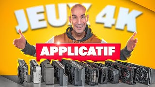 Quelle CARTE GRAPHIQUE pour jouer en 4K et Applicatif ?