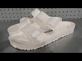 BIRKENSTOCK ARIZONA EVA WHITE SHOES CLOSER LOOK BIRKENSTOCK SHOES SANDALS SHOP SHOPPING REVIEWS