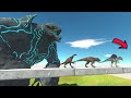 Bridge of Doom | Escape from Leatherback and Muto! - Animal Revolt Battle Simulator