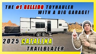 2025 CATALINA TRAILBLAZER 26TH THIS IS THE MOST AFFORDABLE TOYHAULER IN 2025! PERFECT FOR A HARLEY!