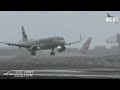 LIVE Wet & Noisy landings at London Heathrow Airport