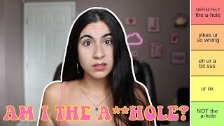 AM I THE A-HOLE? Reading Reddit Stories and Judging People (not sorry) | Just Sharon