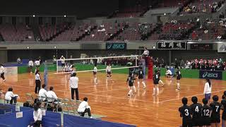 JOC女子決勝　東京vs福岡　1セット目