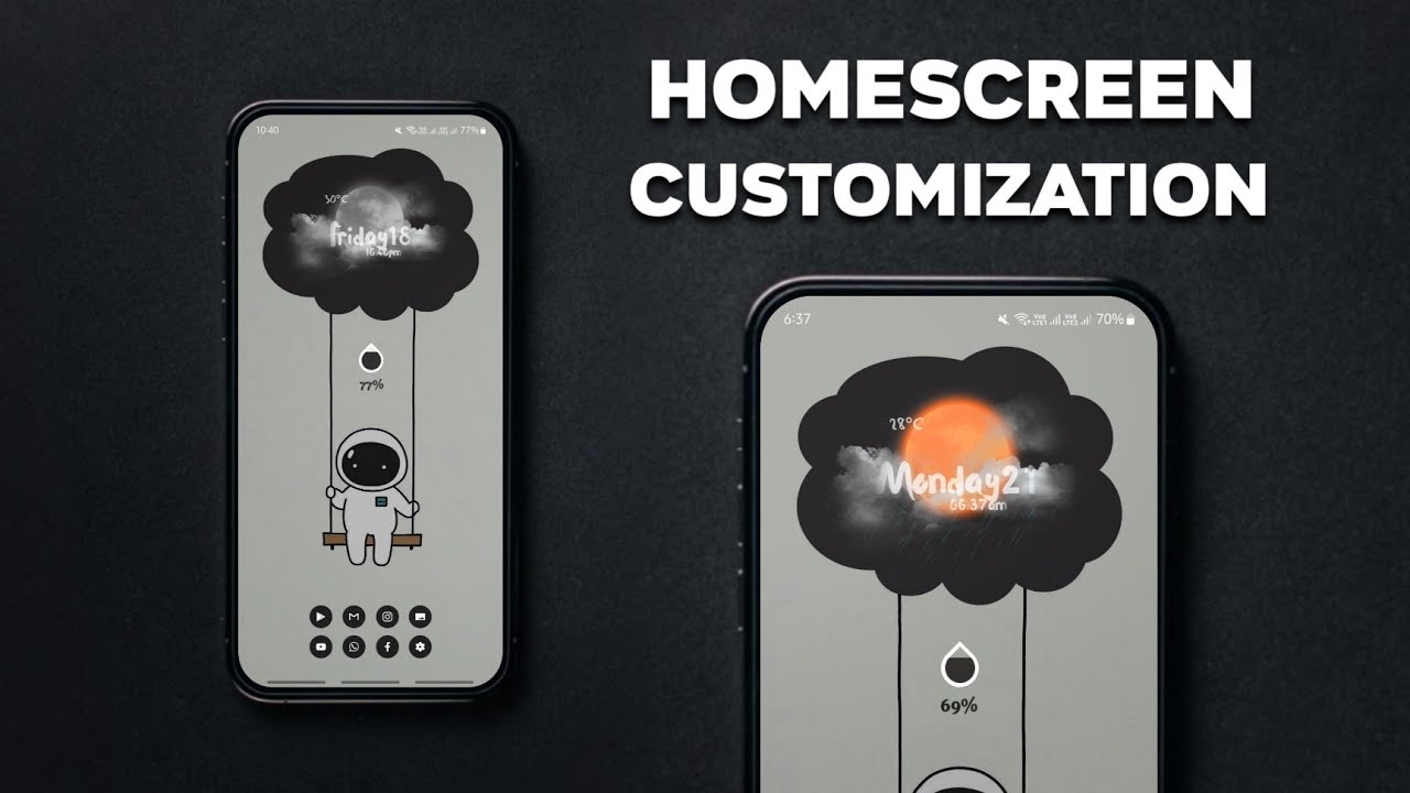 Customize Any Android Homescreen Like A Pro Youtube