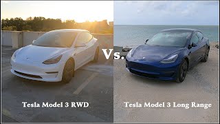 Tesla Model 3 RWD and Long Range Differences for 2022