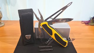 Victorinox  0.9798.MWC8 Ranger Boatsman MW Grip Super Pocket Knife with 22 Functions unboxing.