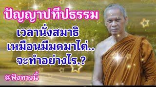 เวลานั่งสมาธิเหมือนมีมดมาไต่จะทำอย่างไร .? @SAPHANBUN #ธรรมะ #หลวงปู่เปลี่ยน