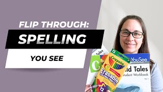 Spelling You See Curriculum Flip Through Wild Tales Level C //Homeschool Spelling Curriculum