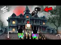 GTA 5 : Franklin Finally Find Reality Of Horror And Ghost House With Shinchan in GTA 5!(GTA 5 mods)