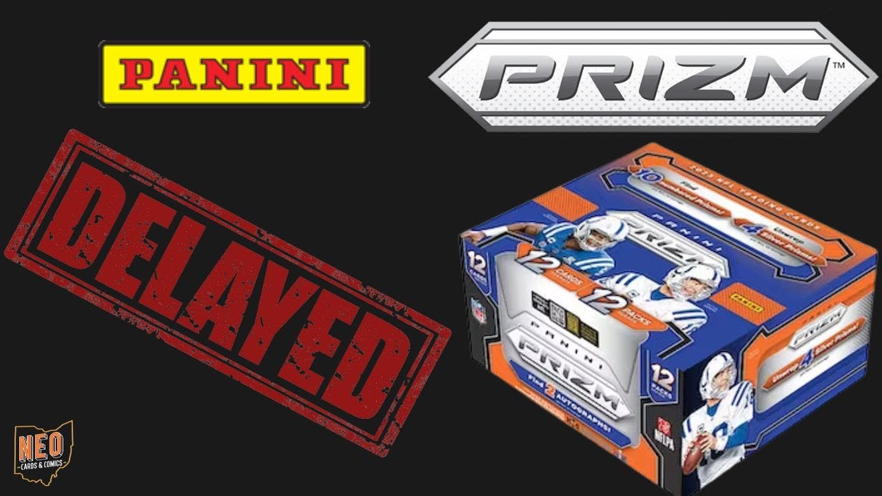 Panini Delays 2023 Prizm Football. - YouTube