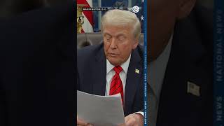 President Trump signs executive order calling for 25% tariff on foreign steel and aluminum