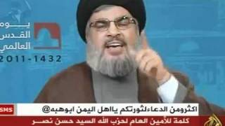 حسن نصر الله - مصر منعت الحرب على غزة عام 