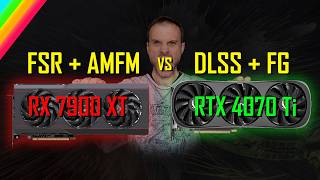 Shocking Frame Generation results! 7900XT FSR+AFMF vs 4070Ti DLSS+FG