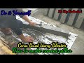 How to make cement pillar || Cara buat bloster simen DIY