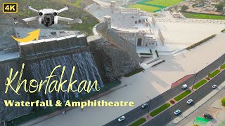 Discover the Beauty: Khorfakkan Waterfall \u0026 Amphitheatre from Above