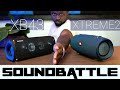 Sony SRS XB43 vs JBL Xtreme 2 | Sound Battle | 😮speechless🤐 With Sound Sample!