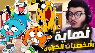 فرايدي نايت | مود نهاية شخصيات كارتون نتورك فين و جيك 😰 ! FNF Vs Pibby Apocalypse #93