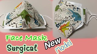 😷#New Style Surgical #Breathable face Mask #Very Easy #แมสทางเลือกใช้ซ้อนแมสหรือใช้เฉพาะผ้าก็ได้จ้ะ