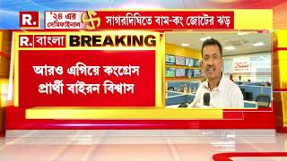 Election Result | সাগরদিঘিতে তৃতীয় রাউন্ড গণনার শেষেও এগিয়ে বাম-কংগ্রেস জোট প্রার্থী বাইরন বিশ্বাস