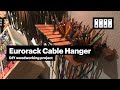 Eurorack Cable Hanger (DIY woodworking project)