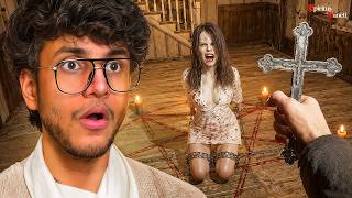 I Performed Real Exorcism of a Possessed Girl (Spiritus Sancti Horror Game)