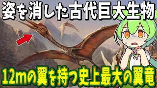 絶滅した古代巨大生物６選！なぜ巨大な生物たちは姿を消したのか？【ずんだもん解説】