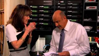 Before the Show, Dr. Phil and Robin Discuss a Boyfriend's Shocking Texts