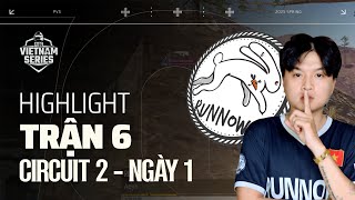 🏆 [Highlight PVS 2025 Spring] C2 Ngày 1 Trận 6: RN lách qua khe cửa hẹp - Circuit 2 chia tay 4 đội