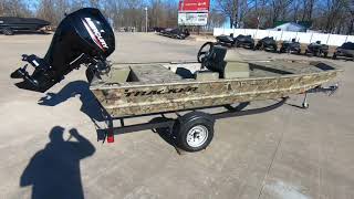 Tracker Grizzly 1648 SC w/40HP Mercury 4 Stroke