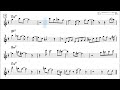 cantaloupe island backing track with sheet music for alto sax take 1