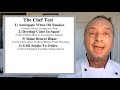 could you pass my 7 skills chef test