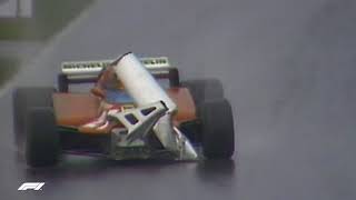 Gilles Villeneuve Drives Unsighted  | 1981 Canadian Grand Prix