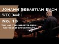 No. 13: Prelude and Fugue in F♯ major BWV 858 by Johann Sebastian Bach Performed by Prof. Dror Biran