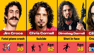 💔 Famous Musicians Who Tragically Died While on Tour