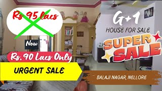 G + 1 Independent House for Sale in Balaji Nagar: Best Deal in Town @RealWealthProperties