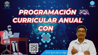 Planificación Curricular Anual con IA