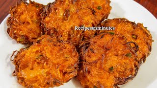 👌നല്ല നാടൻ ഉള്ളിവട !!ചായക്കട രുചിയിൽ 😋/Ulli Vada Recipe