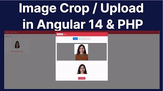Angular 14 Image Crop / Upload With PHP | ngx-image-cropper