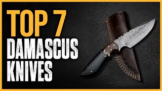 Best Damascus Knives 2024 | Top 7 Damascus Chef's Knives On Amazon