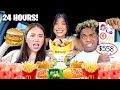 Letting The Person In Front Of Us Decide What We Eat For 24 Hours!!